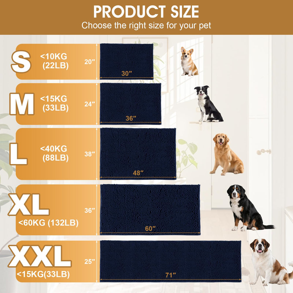 IM HOME door mat thicker-dense weave demonstrates durable mud protection for busy homes.