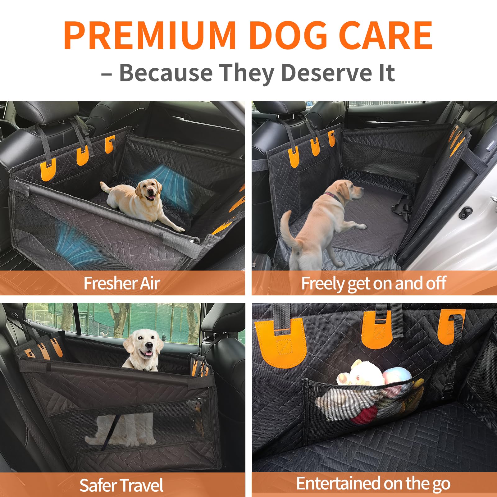 Imaboie dog car seat strap buckle enables quick, secure installation every ride.