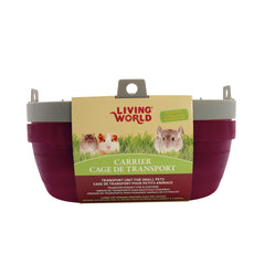 Living World Pet Carrier for Small Pets – Large, Durable & Easy Transport