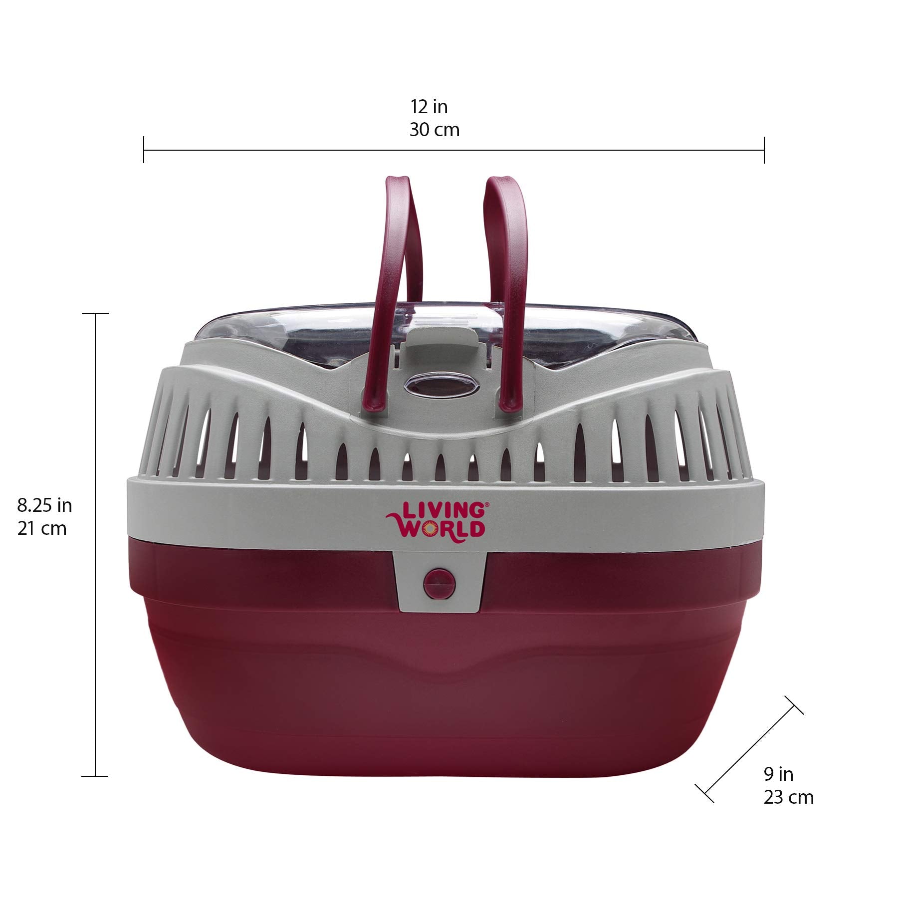 Living World Pet Carrier for Small Pets – Large, Durable & Easy Transport