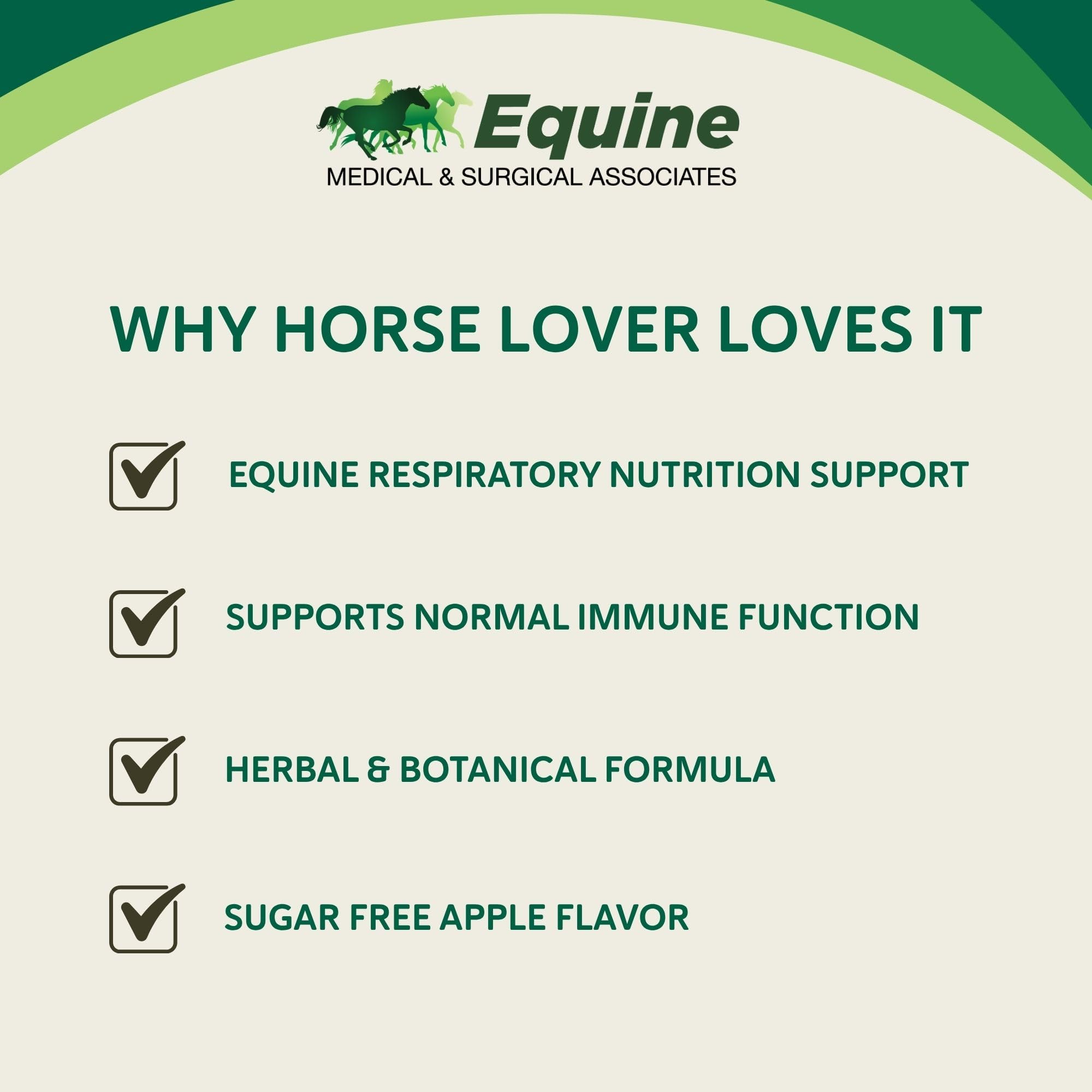 Heave Ho Apple, 90 Servings — Equine Breathing Support