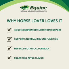Heave Ho Apple, 90 Servings — Equine Breathing Support