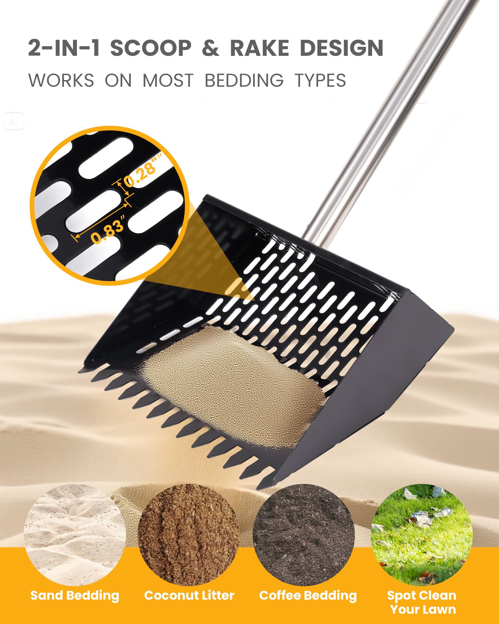 QULUXAO ergonomic grip design minimizes strain during extended cleaning sessions.
