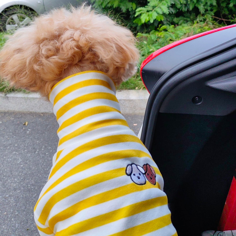 IMDOUBLEDOU turtleneck dog shirt size chart helps you find the perfect fit