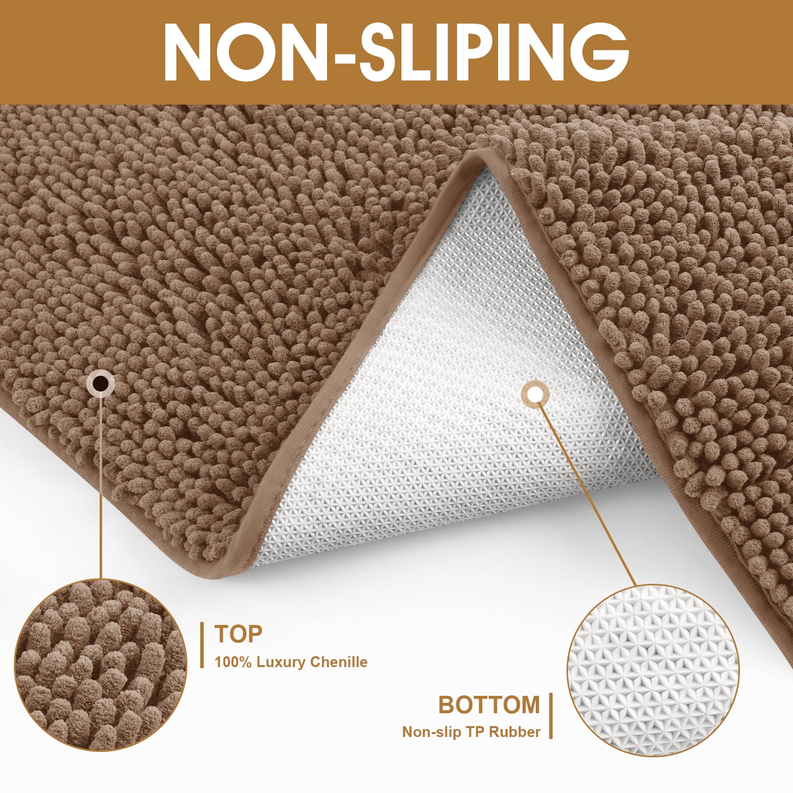 IM HOME dirt and moisture trapping action demonstrates quick debris pickup