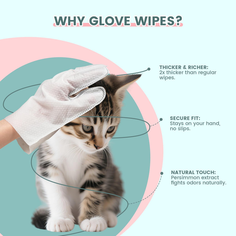 IMMHABI glove wipes ear cleaning highlights easy access to ears.