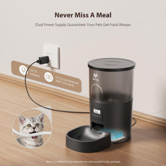 IMIPAW 3L feeder LCD panel for easy programming and control.