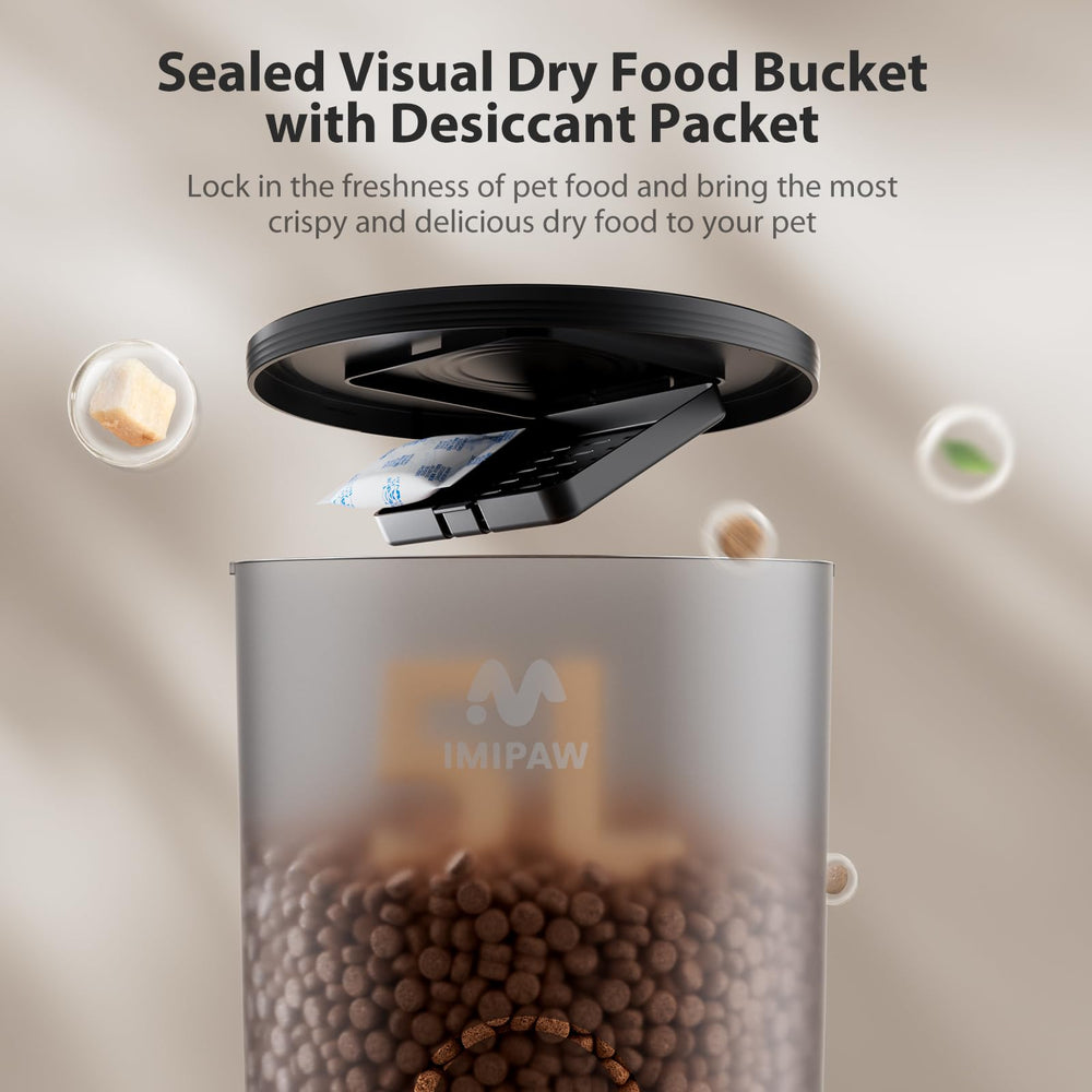 IMIPAW desiccant bag inside keeps kibble fresh and chew-friendly.