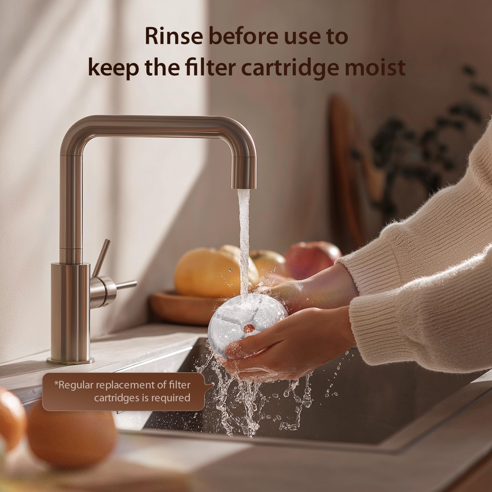 IMIPAW multilayer filtration system enhances water quality for pets.
