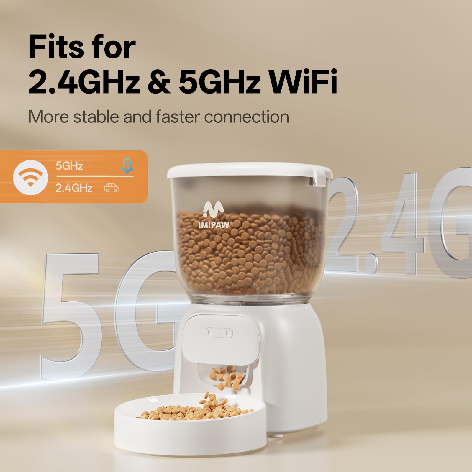 IMIPAW PET Anti-Jamming mechanism close-up demonstrates seamless feeding.