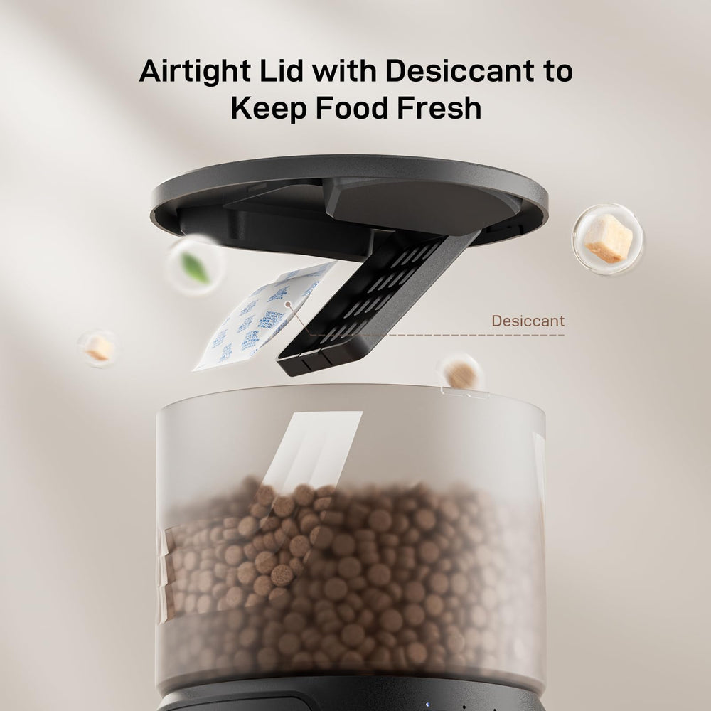 IMIPAW PET anti-clog rotor highlights smooth food flow for dry kibble.