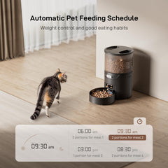 IMIPAW PET Automatic Cat Feeder dispensing mechanism ensuring smooth rotation and reduced jams