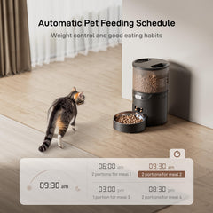 IMIPAW PET timed-dispense focuses on precise portions for consistent cat feeding.