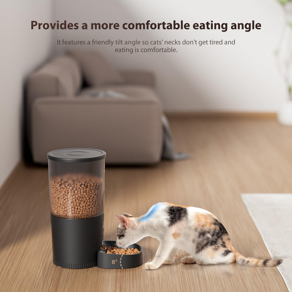 IMIPAW secure lid lock prevents pets from stealing meals.