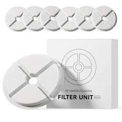 IMIPAW W03 replacement cartridge box showing six individually sealed filters for hygienic use.