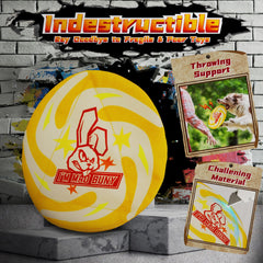 IMMADBUNY yellow ball toy for high visibility and engaging toss-and-fetch play.