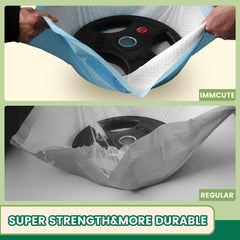 IMMCUTE diamond-quilted surface closeup shows quick-dry urine locking