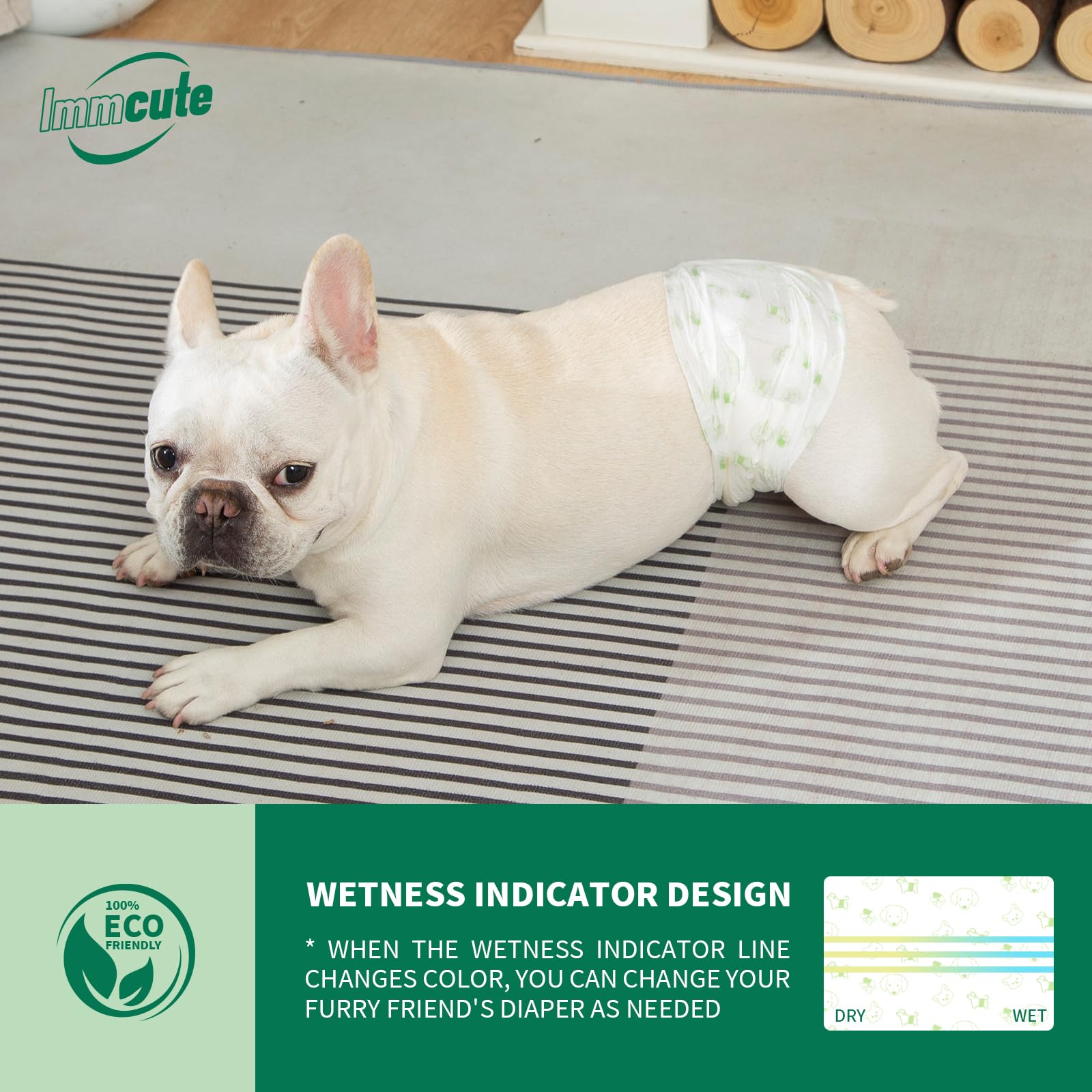 IMMCUTE disposable belly band pack simplifies pet care on busy days