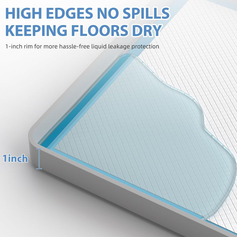 IMMCUTE pee pad holder is easy to clean with water for quick upkeep
