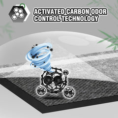 IMMCUTE charcoal pads neutralize odors for a fresher home