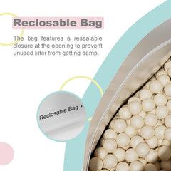IMMHABI odor-control graphic illustrates long-lasting freshness with zeolite.