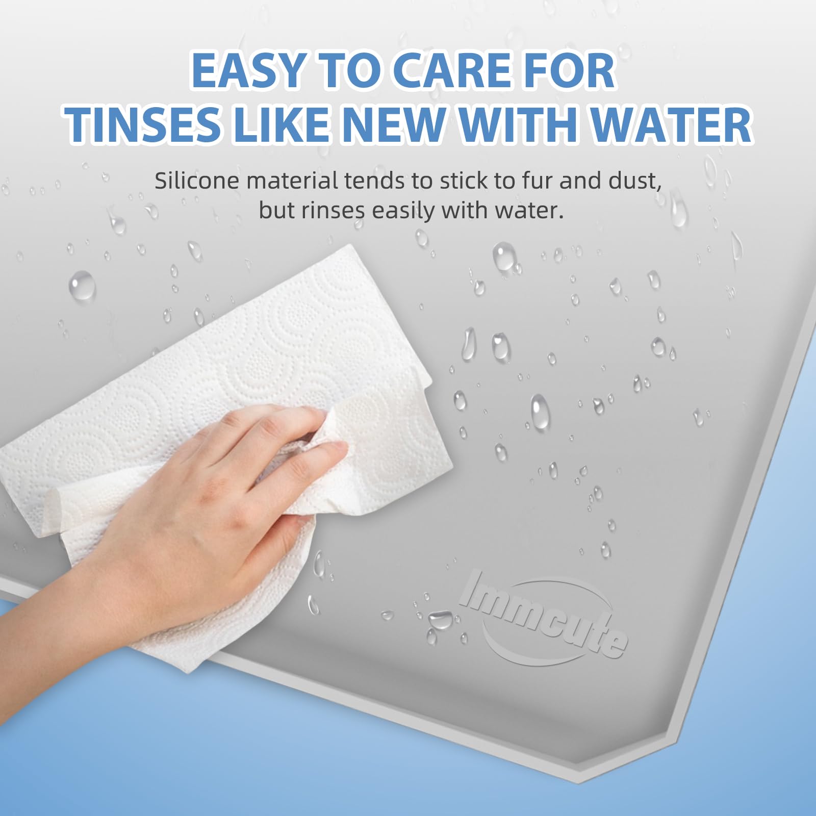 IMMCUTE Crate-liner use provides a hygienic space for pets.