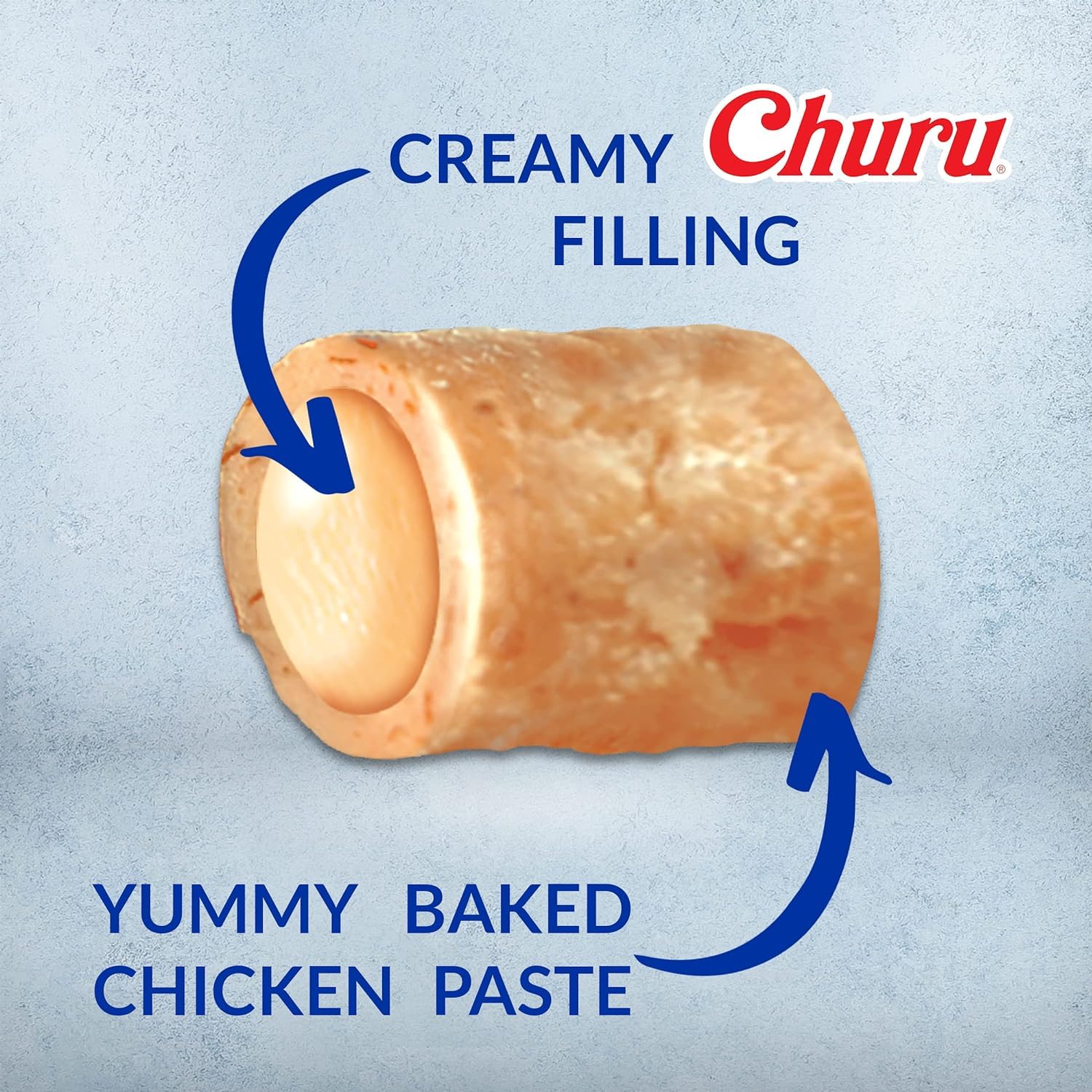 INABA Churu Bites 72% moisture for hydration during snacking.