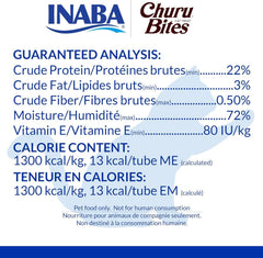 INABA Churu Bites tube close-up showing creamy center for pill hiding.