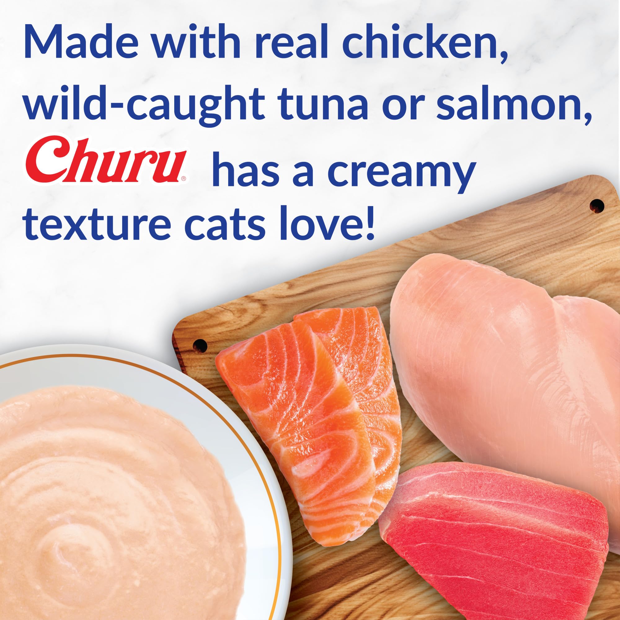 INABA Churu cat treats eight flavors collection for varied preferences.
