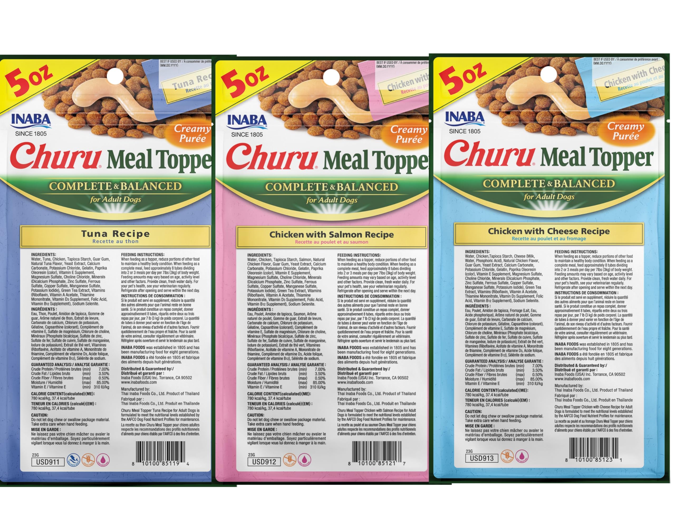 INABA Churu creamy purée texture offers a smooth lickable topping for easy hydration