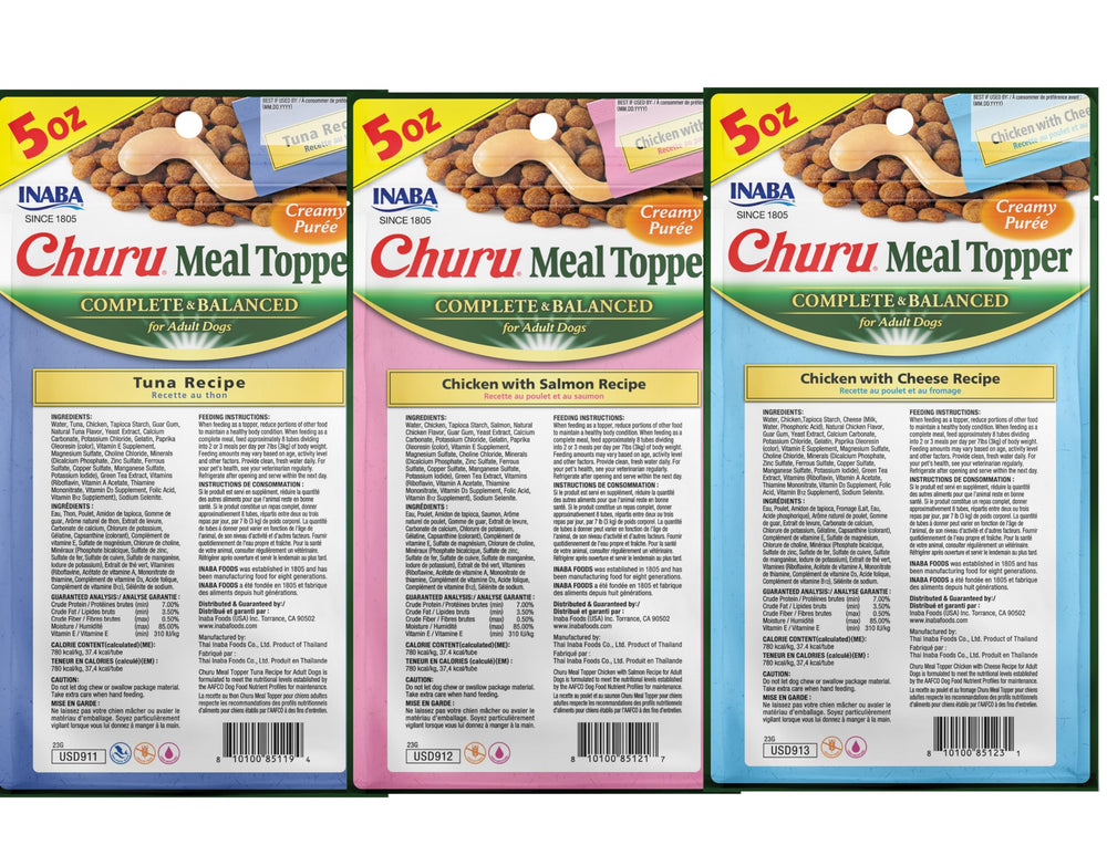 INABA Churu creamy purée texture offers a smooth lickable topping for easy hydration