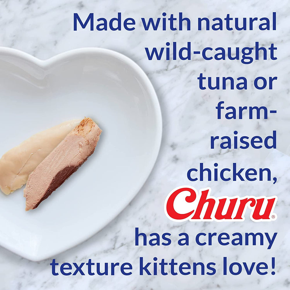 INABA Churu kittens nutrition facts label
