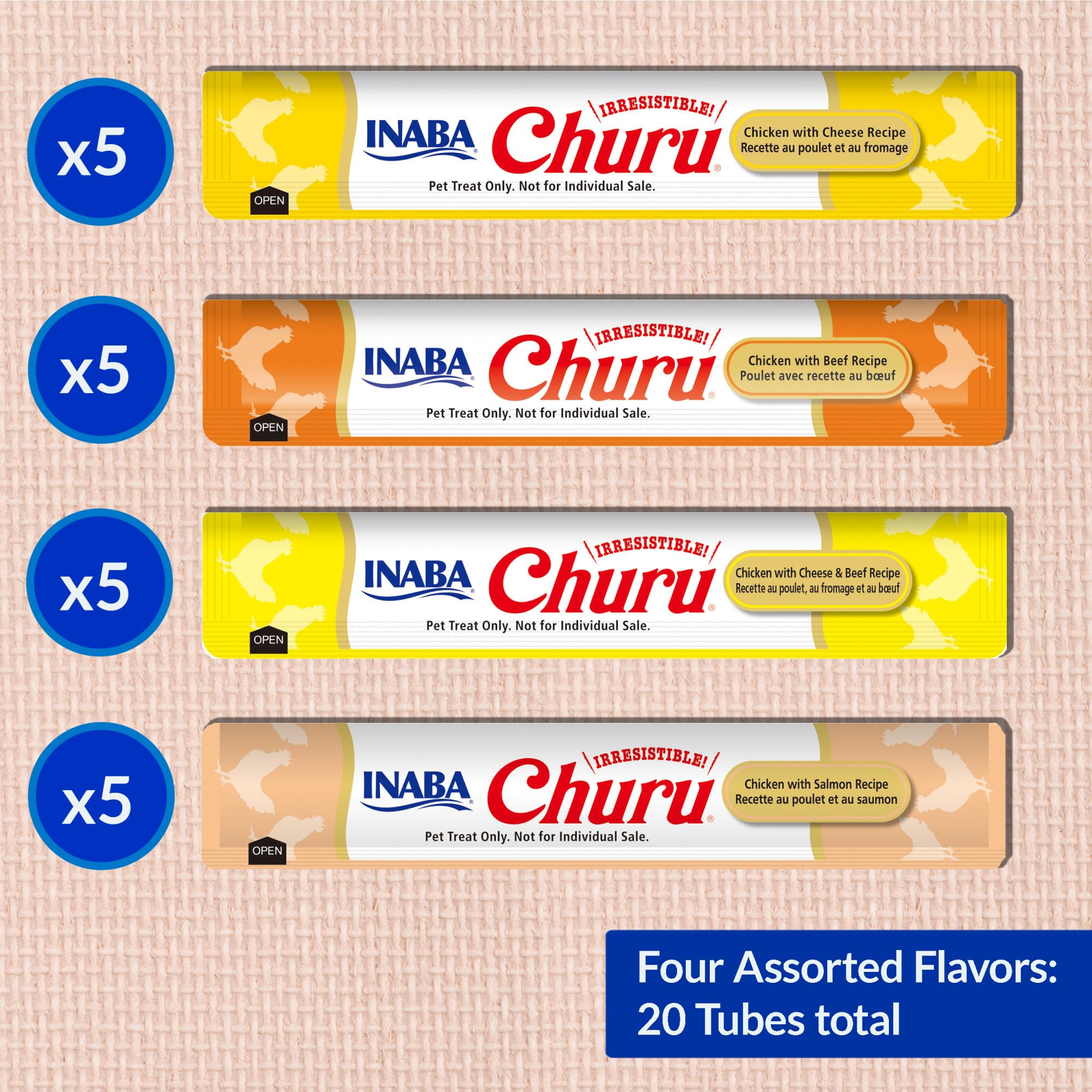 INABA Churu treat topper close-up shows versatile use as meal enhancer
