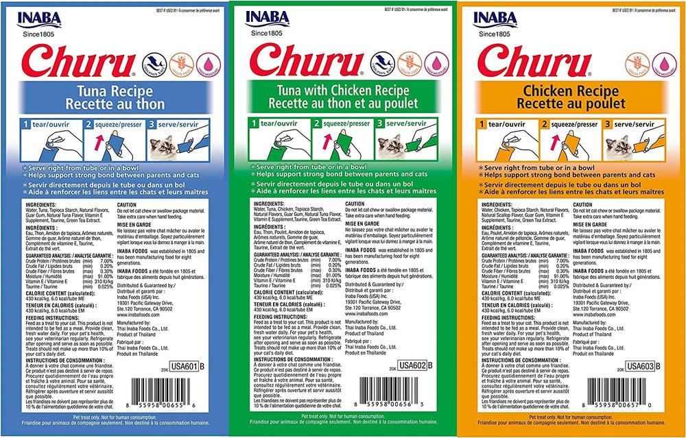 INABA Churu tube close-up showing creamy texture and moisture-rich formula