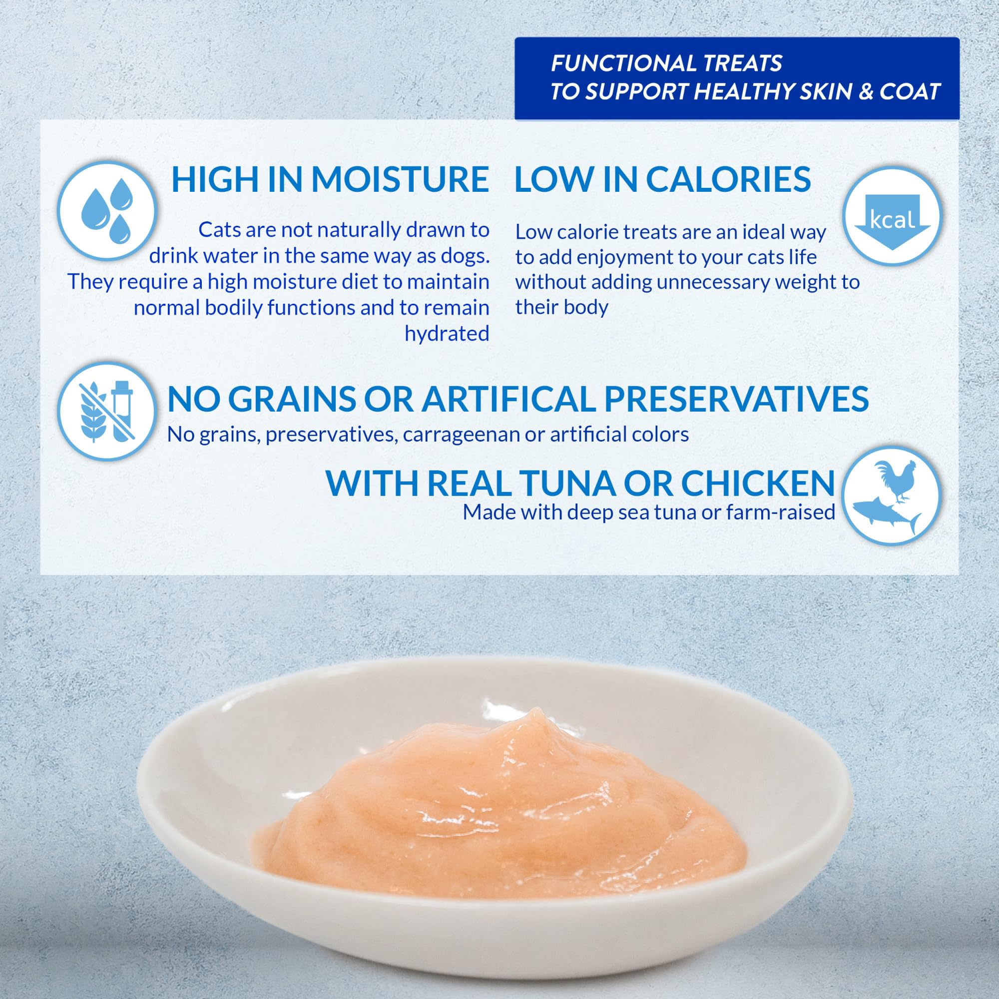 INABA Churu tuna packaging featuring a 24-tube bundle for easy serving.