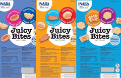INABA Juicy Bites pouch close-up reveals moist texture and tender bits