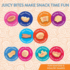 INABA Juicy Bites grain-free formula without grains or colors for picky cats