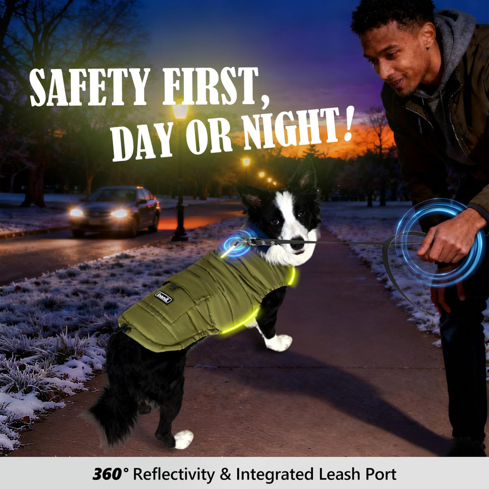 Inanil reflective strips enhance visibility during dusk or night walks
