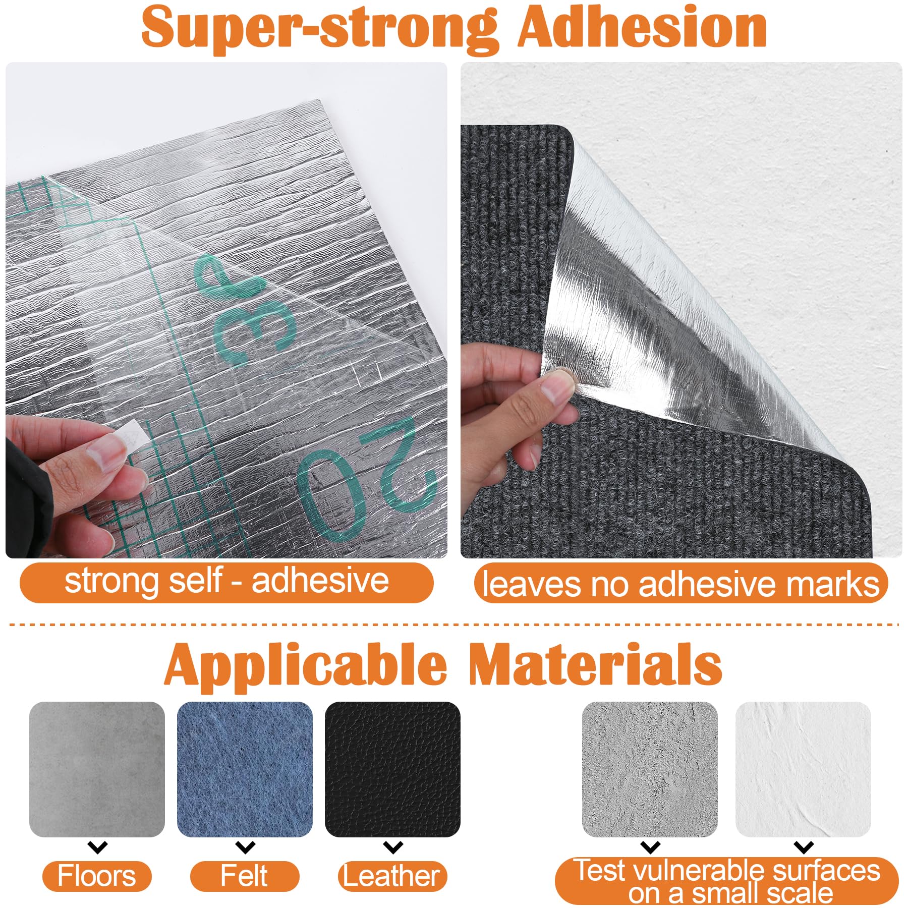 Inchoco Cat Scratch Furniture Protector cut-to-fit edge detail demonstrates custom sizing