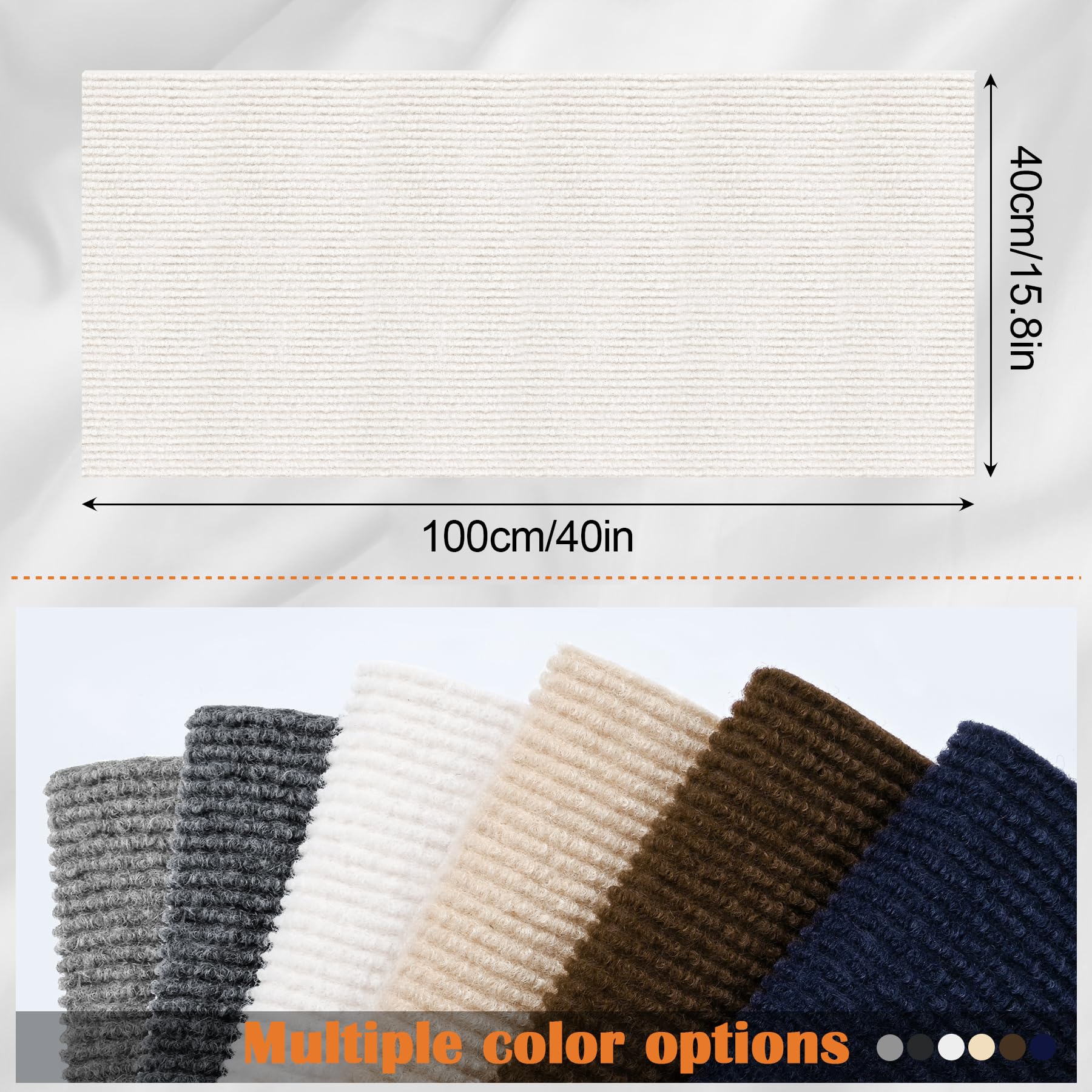 Inchoco Cat Scratch Pad cut-to-size demonstrates easy customization for corners and shelves.