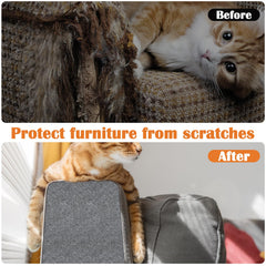Inchoco easy installation peel-and-stick setup with removable, residue-free repositioning.