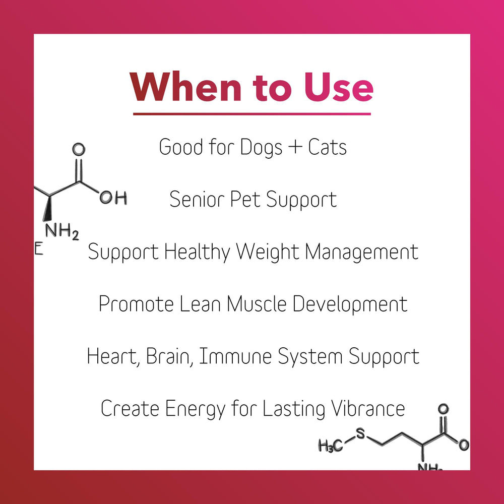 In Clover Heart+ antioxidant cysteine supports immune function in pets.