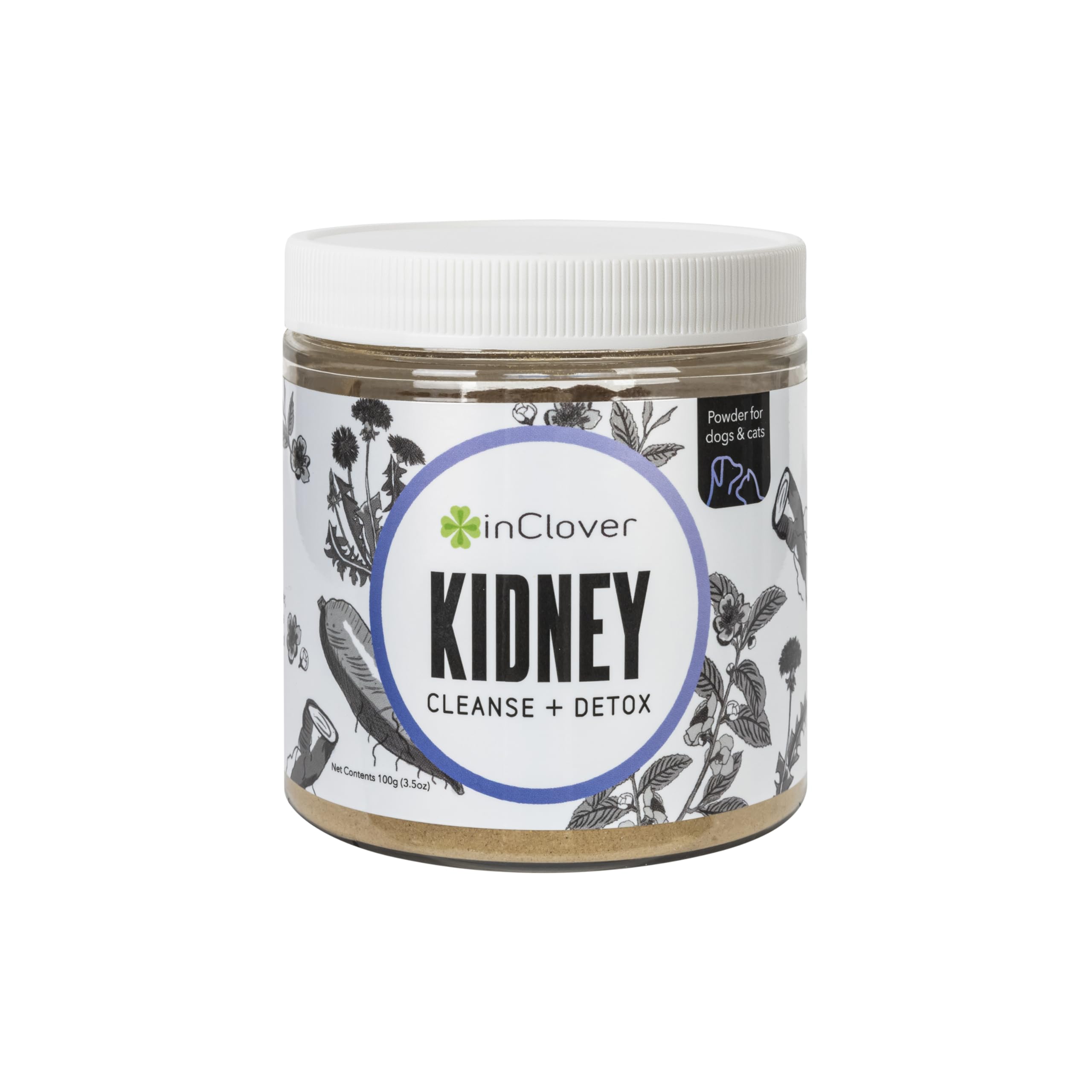 InClover Kidney bottle pour for easy daily dosing supporting urinary health