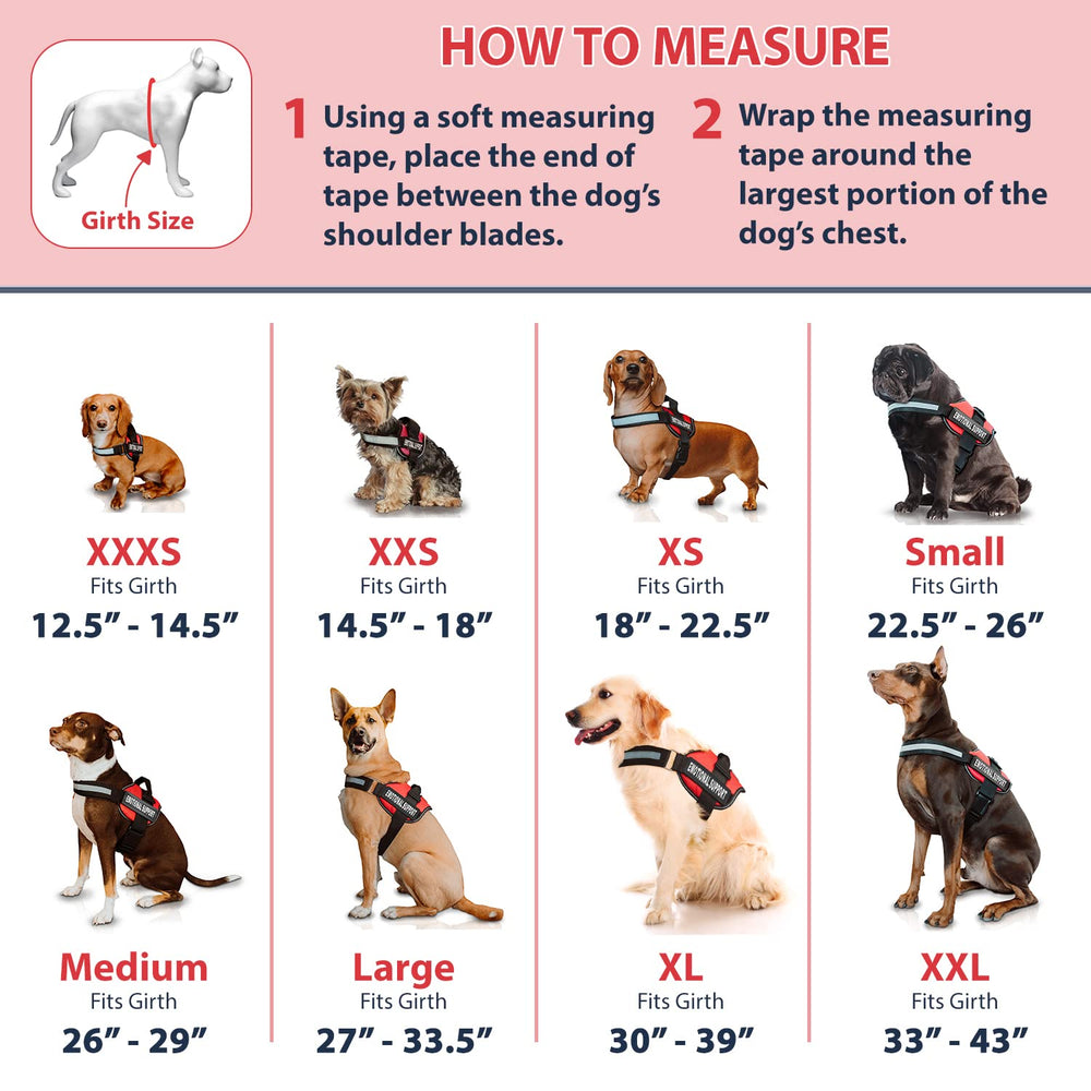 Industrial Puppy emotional-support vest harness belly buckle enables quick dressing