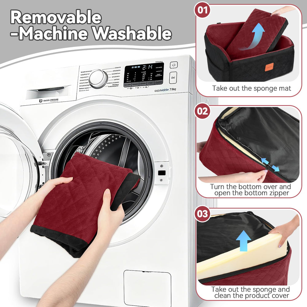 INDYBUD detachable washable cover for easy cleaning.