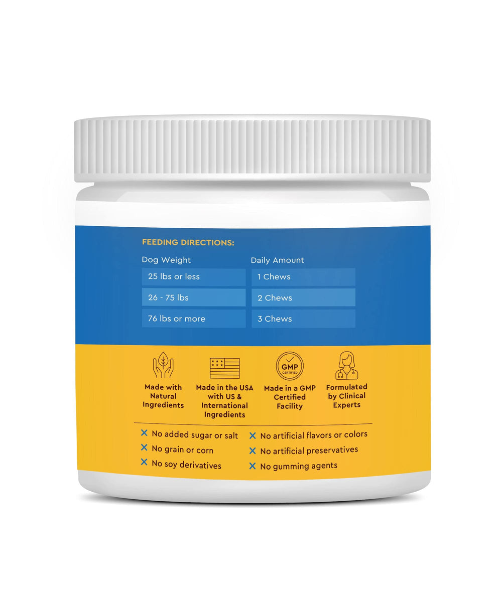 Infinite Pet Supplements Vet-recommendation badge closeup signals trusted veterinary endorsement.