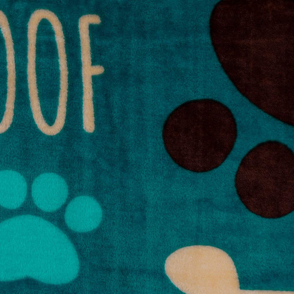 Infinity Republic Puppy Paws blanket puppy-softness for gentle touch and warmth