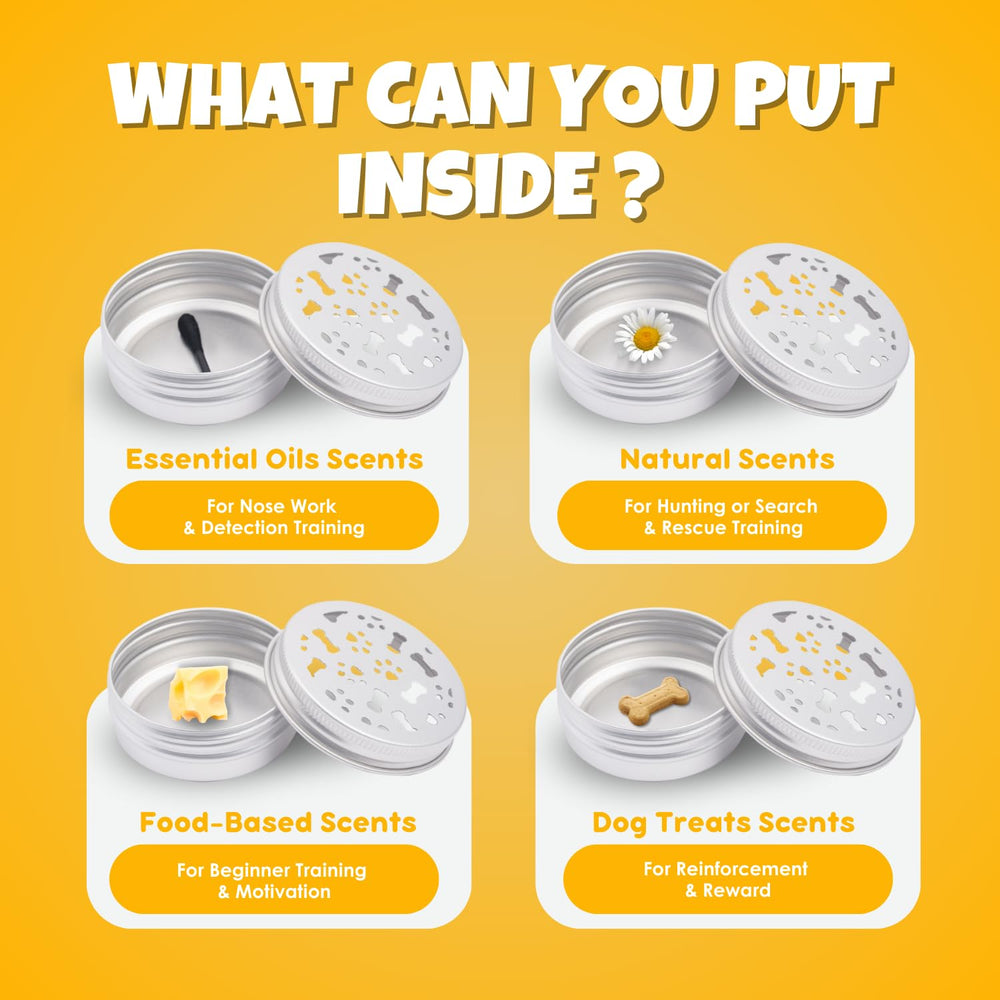 Ink Oil Reusable Durable Scent Tins reduce waste and save on repeat training.