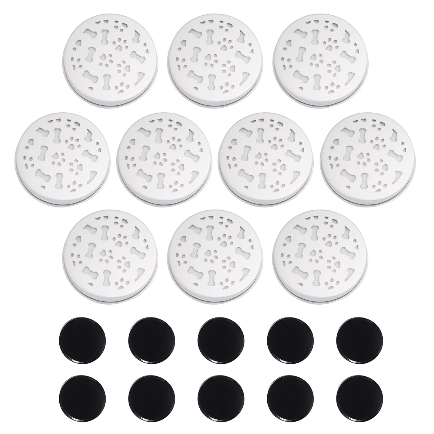 Ink Oil Scent Work Tins 10-pcs set for versatile nosework training at home or in the clinic.