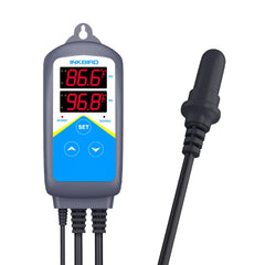 Inkbird Aquarium Heater sensor alarm alerts when temperature is out of range.